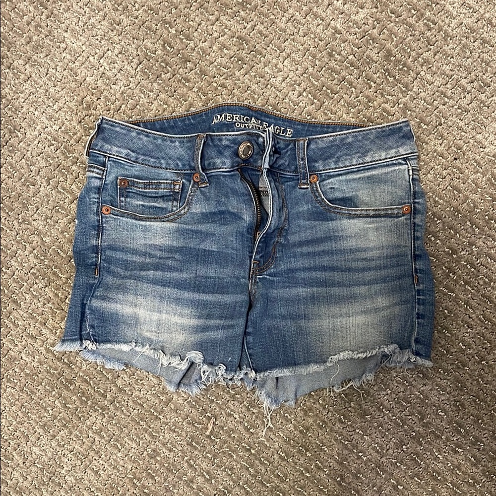 American Eagle Outfitters Blue Denim Women's Shorts